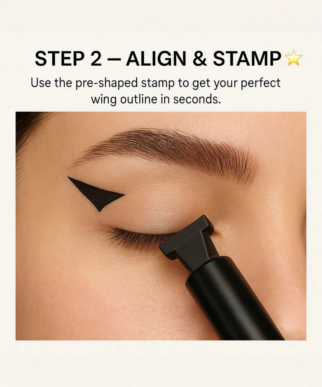 Cat Eye 2 in 1 Wing Stamp Eyeliner