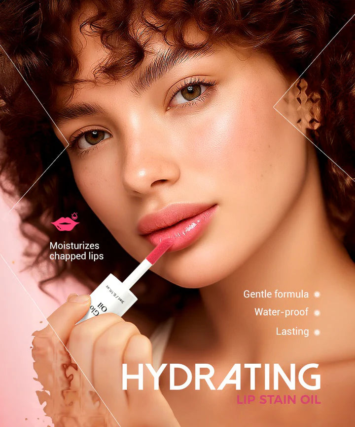 Korean Lip Oil & Stain | Plumping, Hydrating, Long-Wear